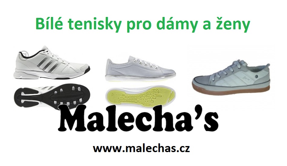 bílé tenisky k sukni